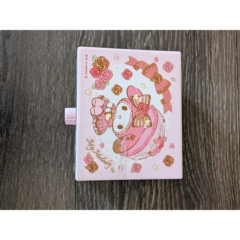 Official Sanrio My Melody Pink Plastic Lidded Decorative Storage Box